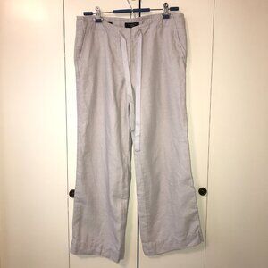 Talbots Petites Linen Wide Leg Pants